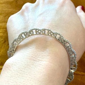 Sterling silver bangle